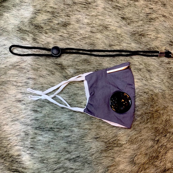 Other - Grey Kids Face-mask w/ Filter Pocket and nose wire